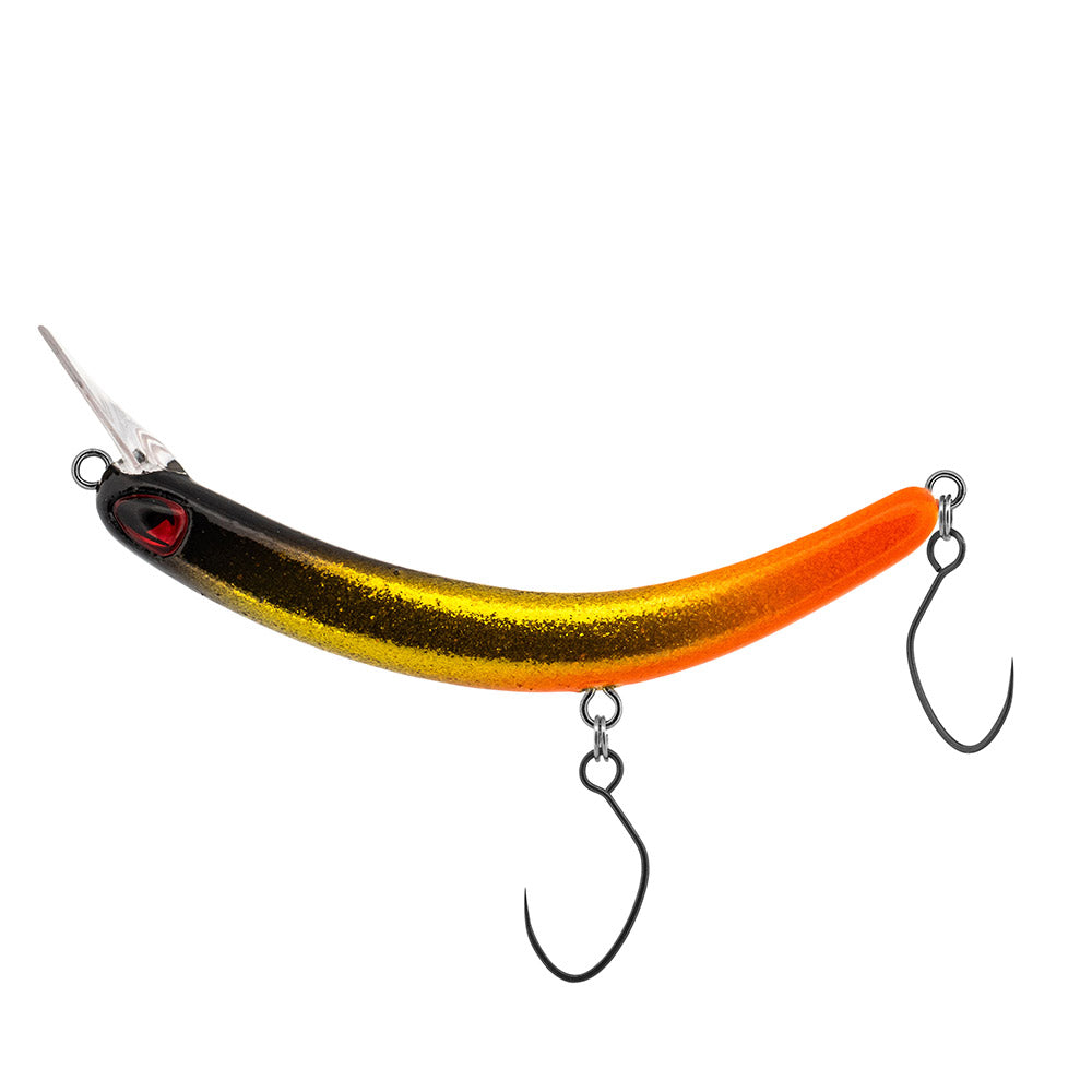 PROBAITS Tumbling Banana Wobbler crankbait set featuring vibrant colors and realistic design for effective fishing.