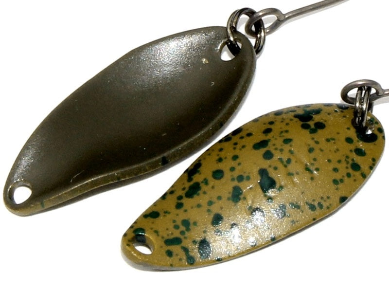 Rodio Craft Noa 1,8g Sonderfarbe US-11, bunte Angelblei, zeigt die farbige Beschichtung und Form des Angelkörpers.
