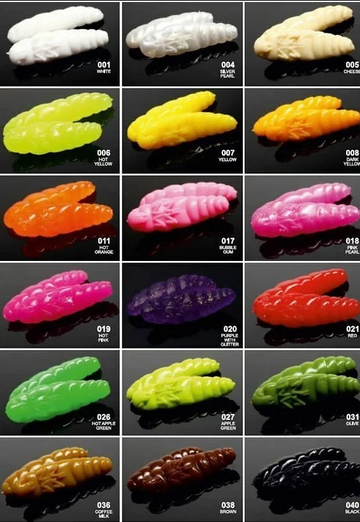 LIBRA LURES LARGO Forellen Gummiköder Auftreibend mit Aroma