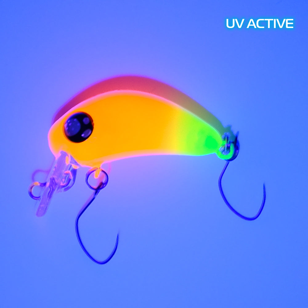 Rob Lure Chelsea SS FA05 Wobbler in UV-Farbgestaltung, detailreiche Angelköder mit lebendiger Farbgebung und realistischem Design