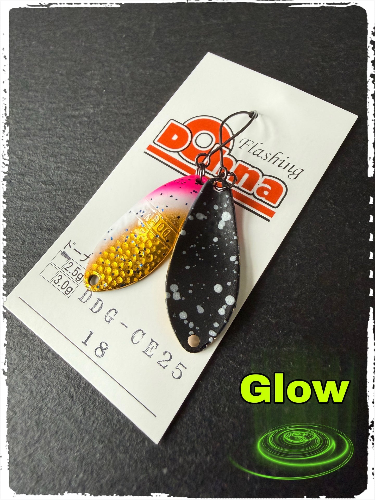 Angler´z System Antem Dohna DDG-CE25 #18 Angelblei in Spoon-Form, detailreiche Aufnahme des Köders