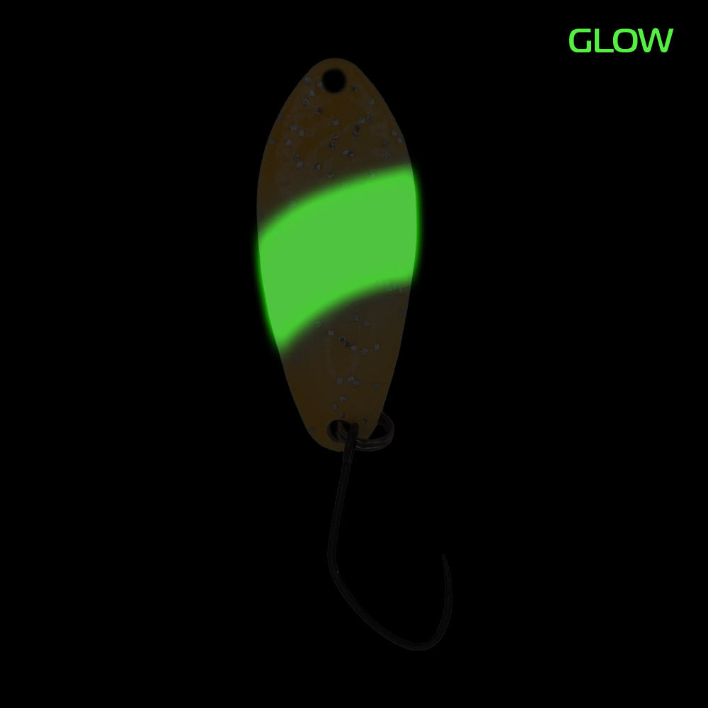 Angler´z System Antem Dohna EM02 Glow Angelhaken-Spoon, 25g, leuchtendes Angelzubehör für Forellen und Raubfische.