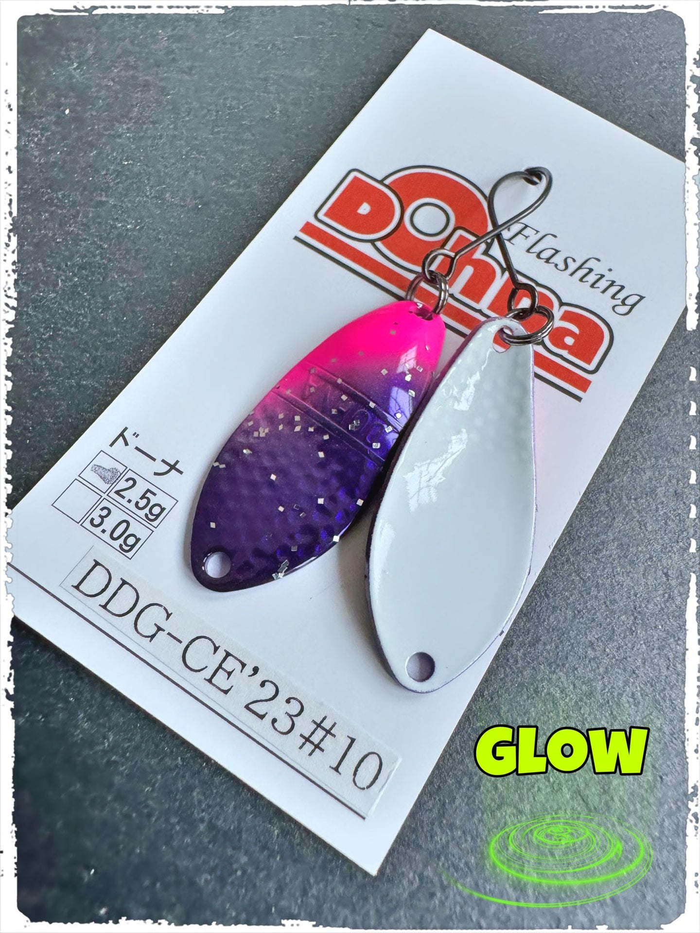 Angler'z System Antem Dohna DDG-CE23 #10 spoon in silver with a reflective finish and curved design for fishing.