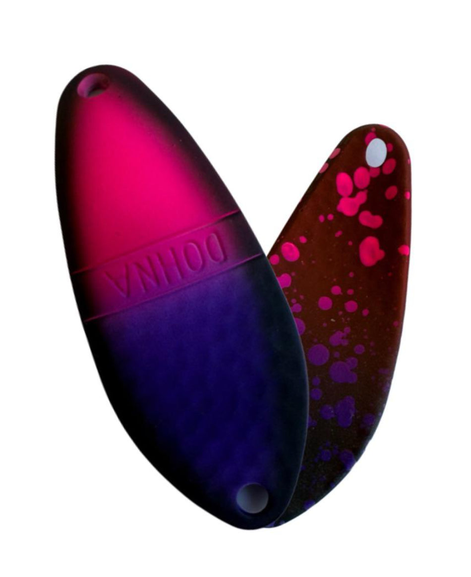 Silberne Angler´z System Antem Dohna Angelblei in Spoon-Form, gut sichtbar im Bild.