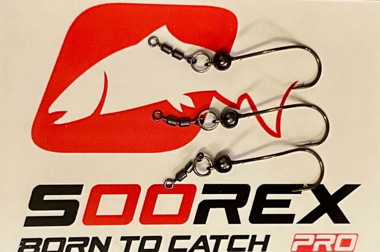 Pro Hooks Spezial Haken mit Widerhaken, 3er Set, langlebige Haken für vielseitige Befestigungen, sichtbar auf weißem Hintergrund