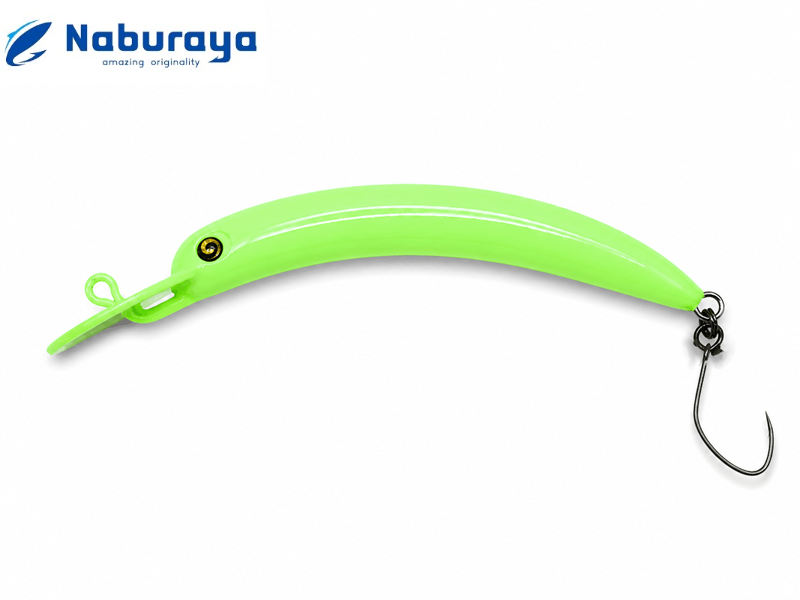Naburaya Nabucra 69 #01 Glow Wobbler, bunte Angelkugel mit leuchtendem Effekt für Forellen- und Raubfischangeln