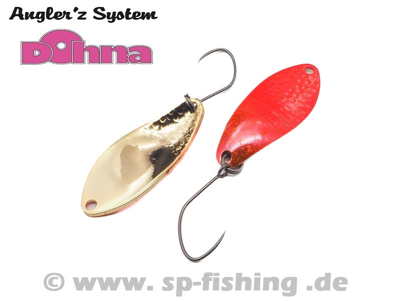 Angler´z System Antem Dohna VanFook Limited Rengeki G Löffel, silberfarben, mit hakenförmigem Design für Angeln.