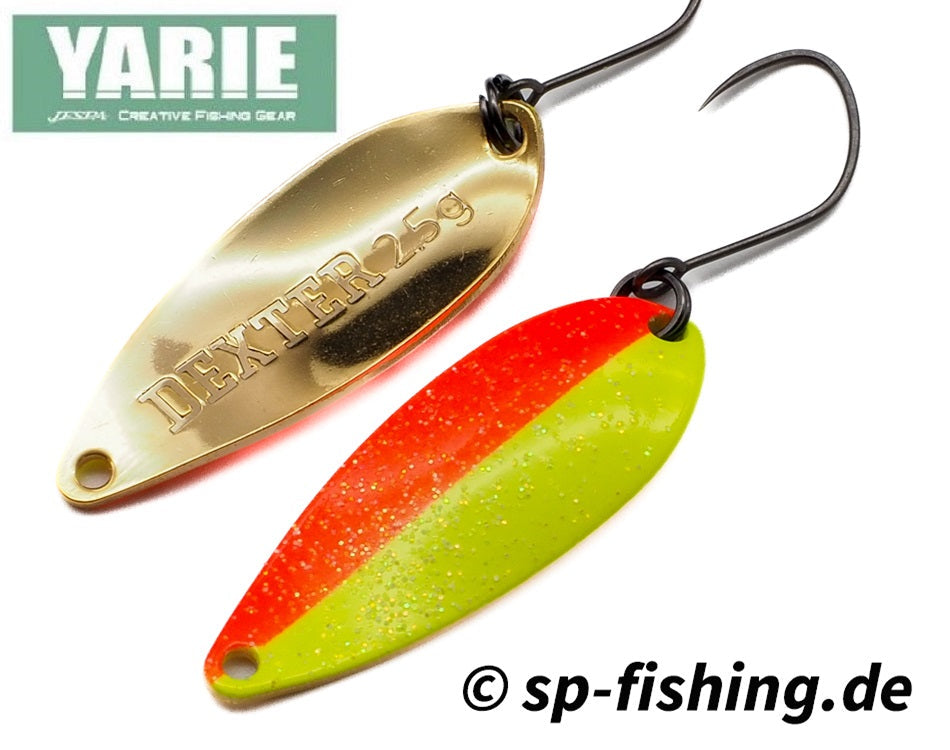 Yarie Löffel Dexter E77 aus Edelstahl, handgefertigtes Besteckstück mit elegantem Design und glatter Oberfläche.