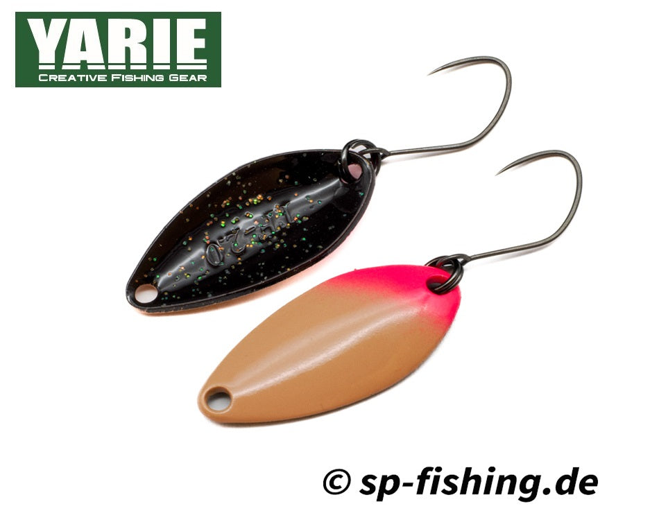 Yarie Löffel T-Fresh BJ26 aus Edelstahl, zeigt den ergonomischen Griff und die spitze Laffe, ideal zum Servieren und Essen.