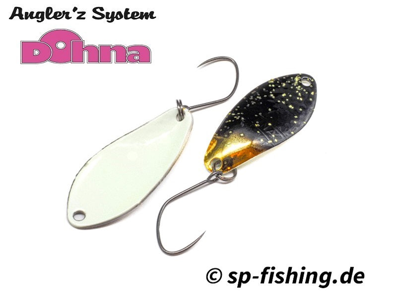 Angler´z System Antem Dohna Spoon Angelhaken mit silbernem Köder, detailreiche Oberfläche, perfekt für Forellenangeln