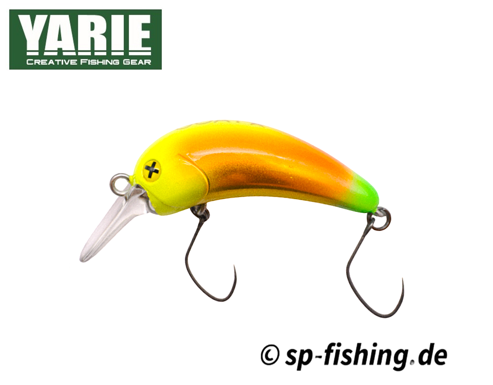 Yarie Goat WTF01 floating wobbler in vibrant colors, showcasing its streamlined design and realistic details for fishing.
