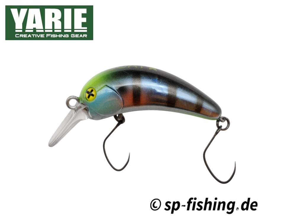 Yarie Goat G03 Floating Wobbler, farbiger Angelköder mit schwimmender Bewegung, für Forellen und Raubfische.