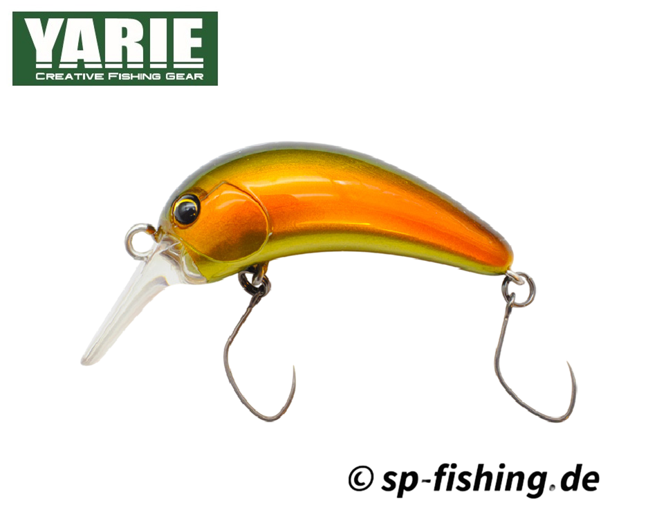 Yarie Goat C39 Floating wobbler in vibrant colors, showcasing its realistic design and detailed features for fishing.