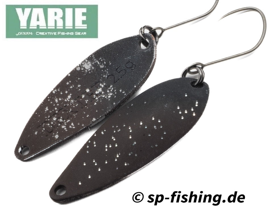 Yarie Spoon DEXTER BJ30, a detailed fishing spoon with a shiny finish and unique design for effective lure presentation.