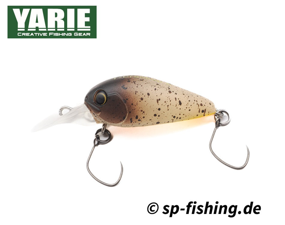 Yarie T-Crankup C41 SS slow sinking wobbler with a sleek design and vibrant colors for effective fishing.