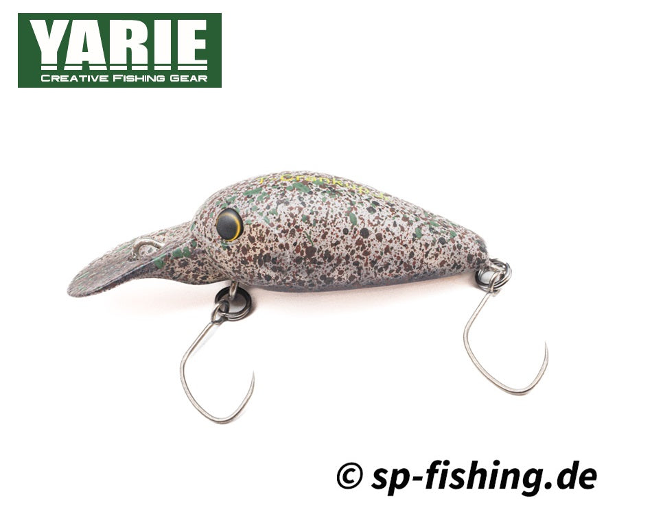 Yarie T-Crankup C37 GLOW SS Wobbler, langsam sinkend, mit leuchtender Oberfläche, ideal für Angeln, detailreiche Aufnahme