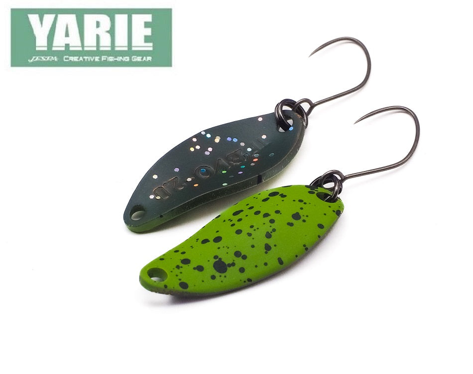 Yarie Löffel T-Fresh EVO BJ21 aus Edelstahl, schmaler Griff und ergonomischer Löffelkopf, auf weißem Hintergrund fotografiert