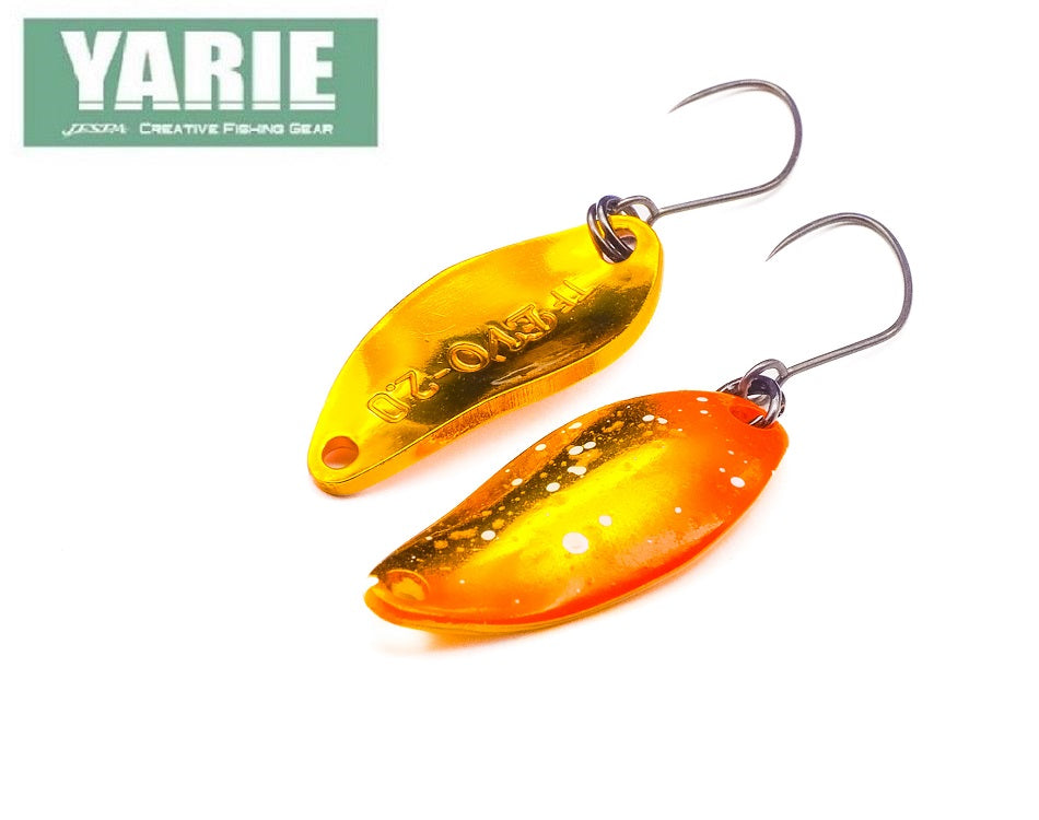 Yarie Löffel T-Fresh EVO AD20 GLOW, silberner Küchenlöffel aus Edelstahl, detailreiche Nahaufnahme