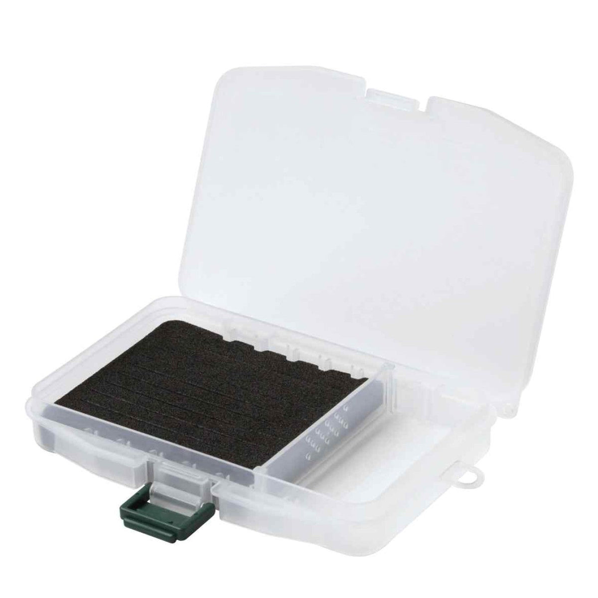 Meiho Köderbox Slit F7, Tacklebox mit mehreren Fächern, robuste Kunststoffbox für Angelköder und Zubehör