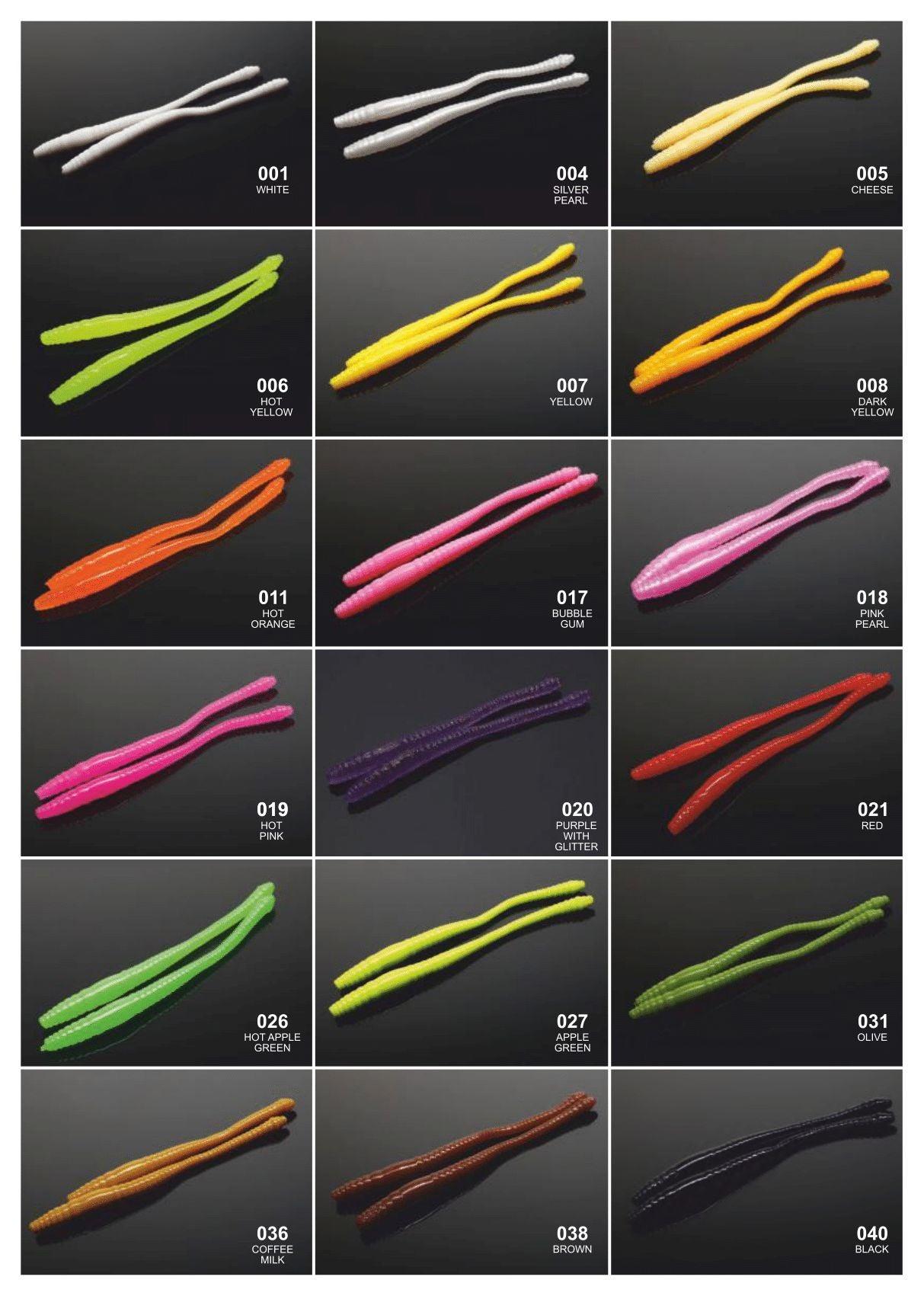 LIBRA LURES DYING WORM 70mm Aroma Käse - SP-Fishing