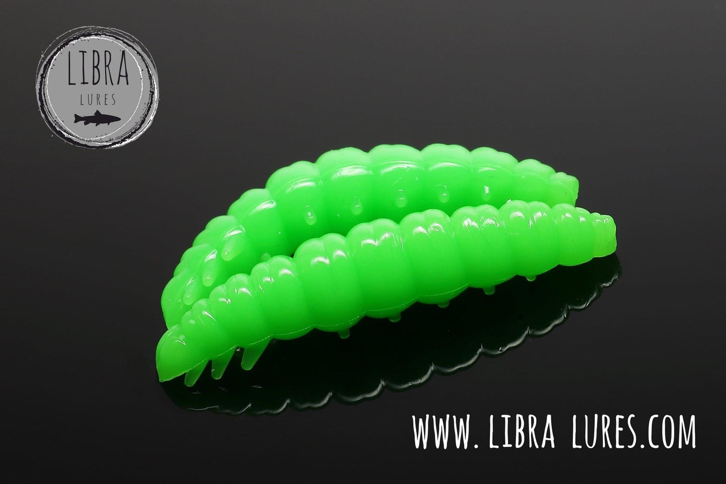 LIBRA LURES LARVA 35mm Aroma Käse / Knoblauch - SP-Fishing