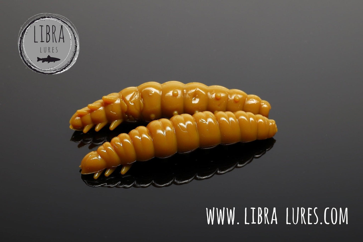 LIBRA LURES LARVA 35mm Aroma Käse / Knoblauch - SP-Fishing