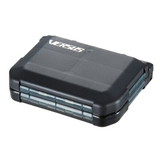 Meiho VS-318 SD Angelköderbox, robuste Tacklebox mit mehreren Fächern, für Angeln und Köder, in blau mit transparenten Abteilungen