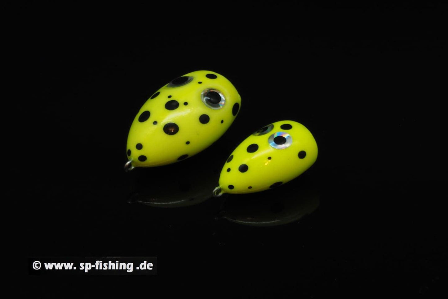 Original Popla Popper Gelb by Viktor Omelchenko - SP-Fishing