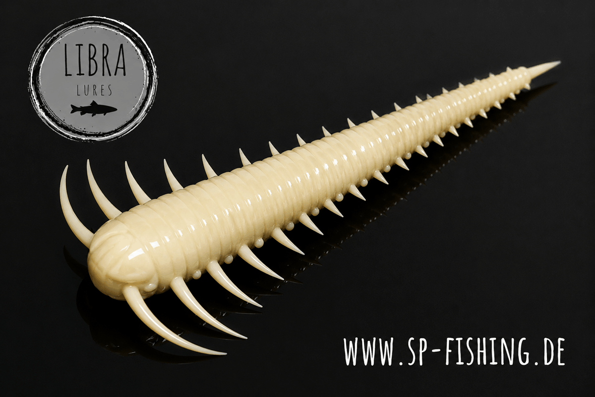 Libra Lures Slayzur Forellen Gummiköder, 55mm, auftreibend mit Aroma, weicher Angelköder für Forellenfischerei