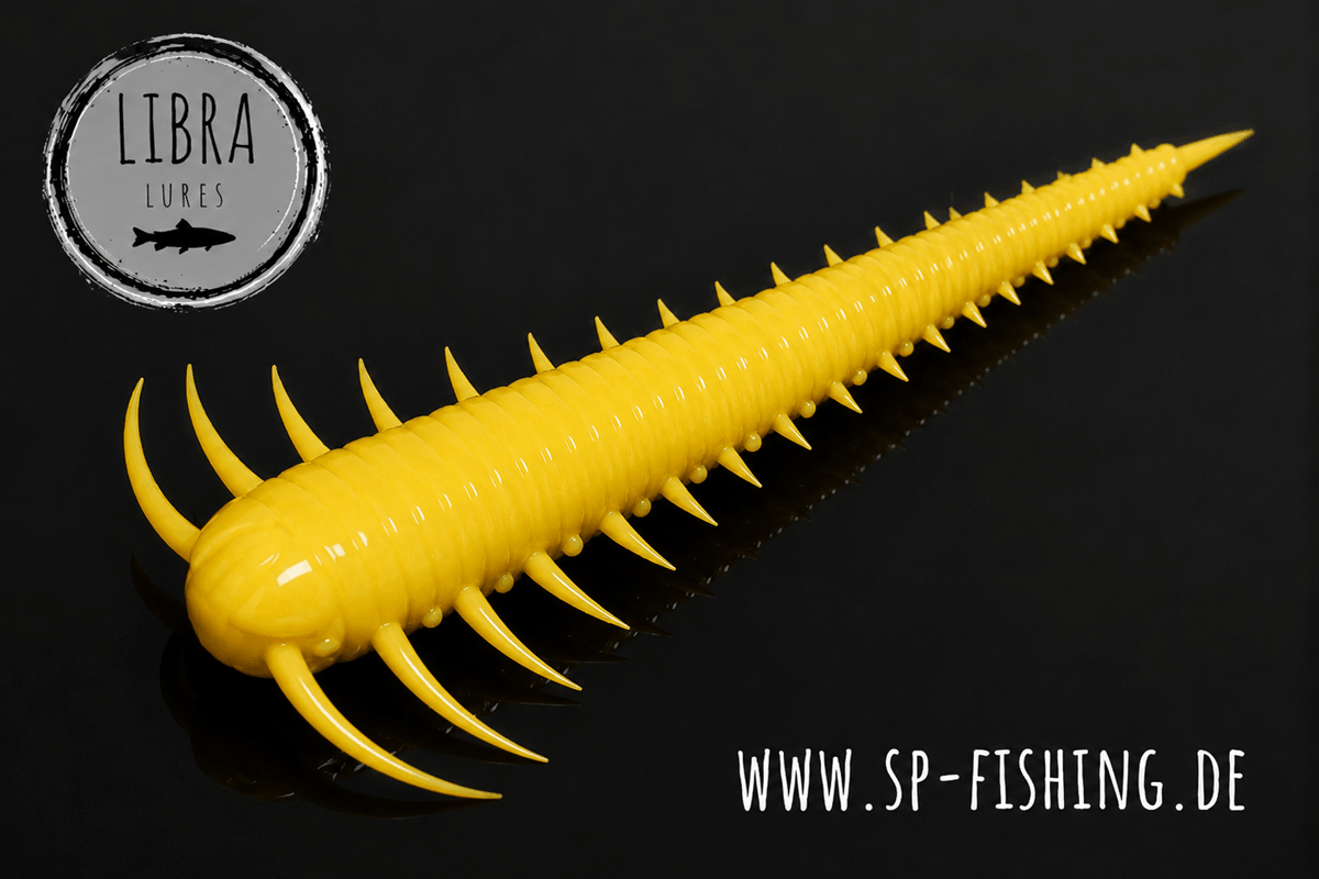 Libra Lures Slayzur Forellen Gummiköder 55mm, auftrieben mit Aroma, detailreiche Darstellung des Köders für Forellenangeln