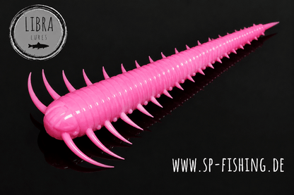 Libra Lures Slayzur Forellen Gummiköder, 55mm, auftreibend mit Aroma, detailreiche Ansicht des weichen Fischer-Köders