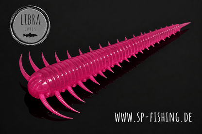 Libra Lures Slayzur Forellen Gummiköder, 55mm, auftreibend mit Aroma, detailreiche Ansicht des Gummiköders