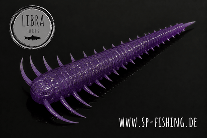 Libra Lures Slayzur Forellen Gummiköder, 55mm, auftreibend mit Aroma, weicher Gummiköder für Forellenfischerei