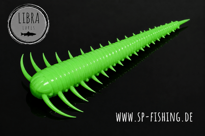 Libra Lures Slayzur 55mm Forellen Gummiköder mit Aroma, auftreibend, detailreiche Oberfläche und farbenfrohe Muster.