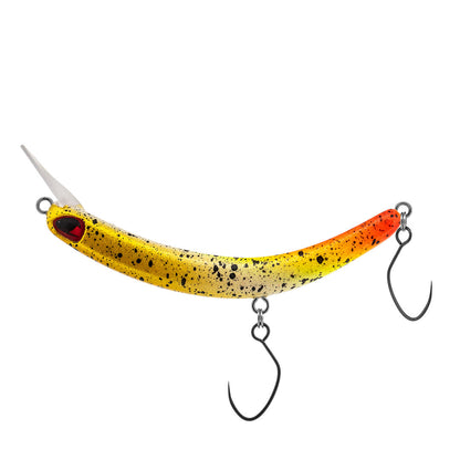PROBAITS Tumbling Banana Wobbler crankbait set showcasing 12 colorful lures designed for effective fishing.