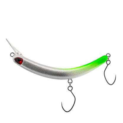 PROBAITS Tumbling Banana Wobbler – Forellen Crankbait Overhead Lip-Crank 10275