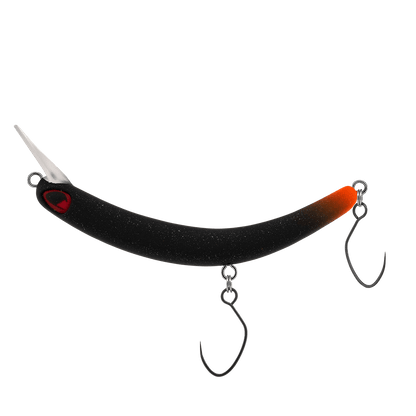 PROBAITS Wobbler Tumbling Banana für Forellen, bunter Crankbait mit Overhead Lip, detailreiche Angelattrappe