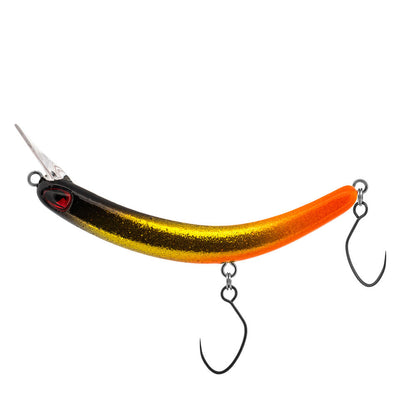 PROBAITS Tumbling Banana Wobbler crankbait set featuring vibrant colors and realistic design for effective fishing.