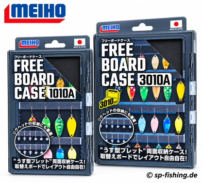 Meiho Free Board Case 1010A / 3010A – Praktische Tacklebox für Angelzubehör