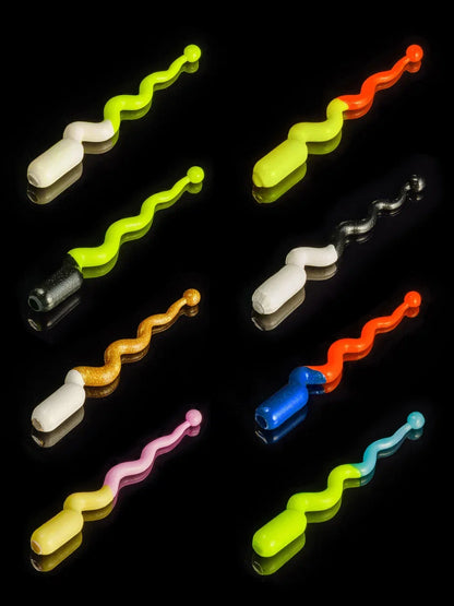 Soorex Pro Twitcher 68mm Gummiköder in vibrant colors, showcasing its realistic design and lifelike movement.