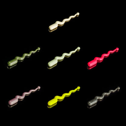 Soorex Pro Twitcher 68mm gummiköder, showcasing realistic details and vibrant colors for effective fishing.