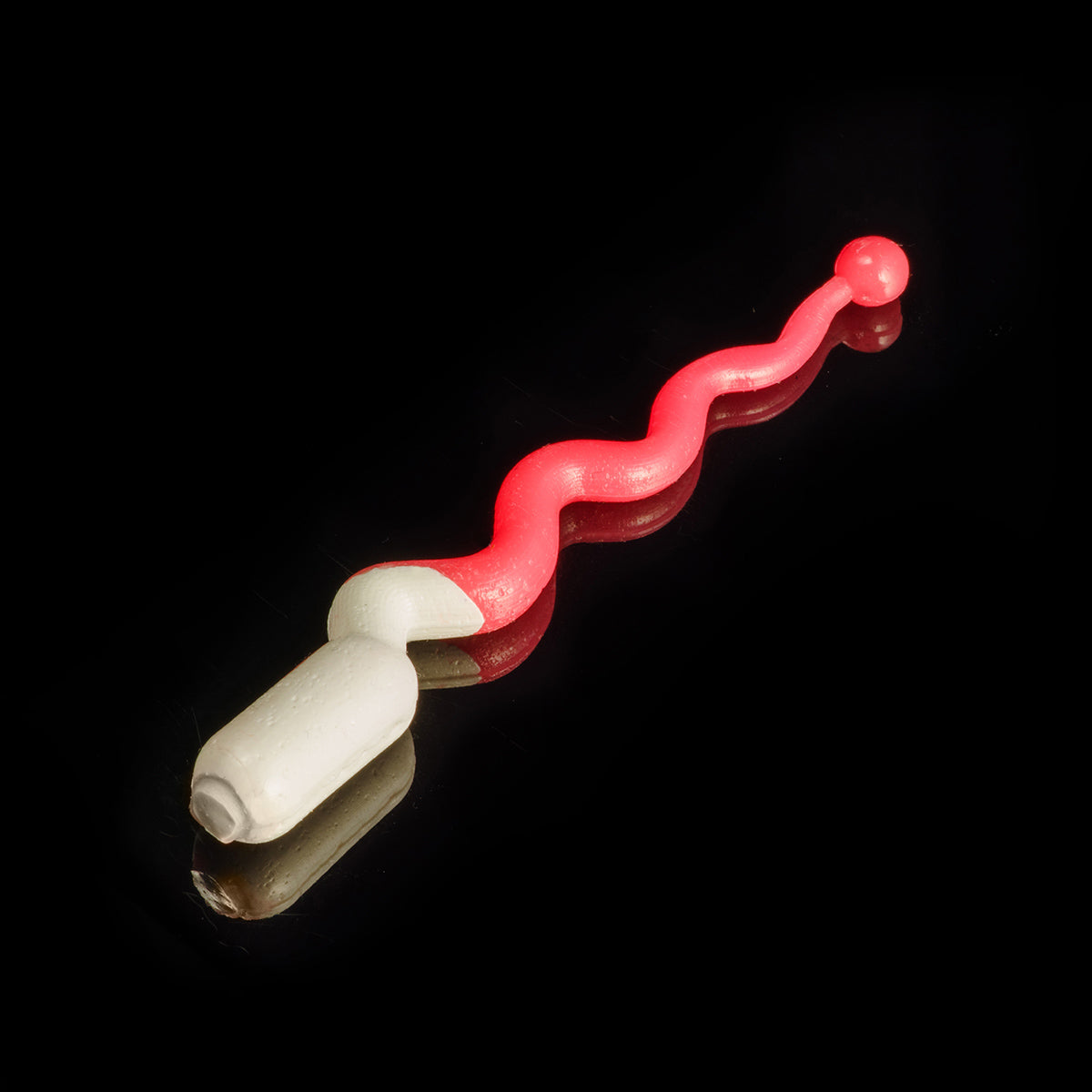 Soorex Pro Twitcher 68mm Gummiköder in vibrant colors, showcasing its realistic design and detailed texture for fishing.