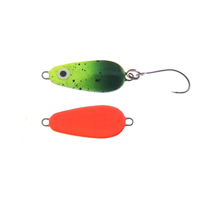 Perfekter Angelköder Bullshark Spoon 3g von Perfect-Fishing, silberfarbener Angellöffel für Forellen und Raubfische