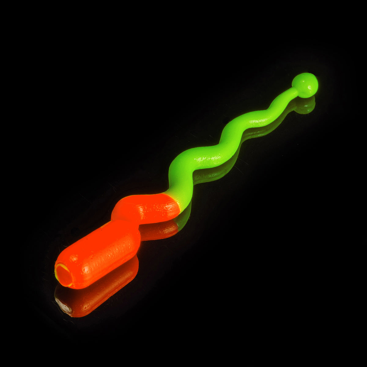 Soorex Pro Twitcher 68mm Gummiköder in vibrant colors, showcasing its realistic design for fishing enthusiasts.