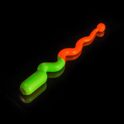Soorex Pro Twitcher 68mm Gummiköder in vibrant colors, showcasing its realistic design for fishing.