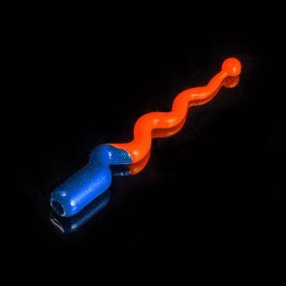 Soorex Pro Twitcher 68mm gummiköder in a vibrant color, showcasing its lifelike design for effective fishing.
