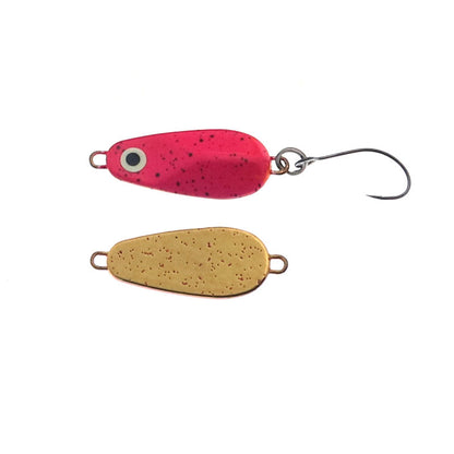 Perfekte Angelblei Bullshark Spoon 3g von Perfect-Fishing, glänzender Angelhaken zum Angeln, Nahaufnahme der Angelspoon.