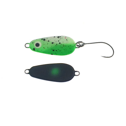 Perfect-Fishing Bullshark Spoon 3g, silberner Angelblei mit glänzender Oberfläche und ergonomischem Design.