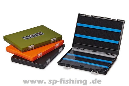 Ringe Star Dream Master Area 1500 SS Spoon Box Tasche mit Reißverschluss und mehreren Fächern, schwarze Tasche für Angelzubehör
