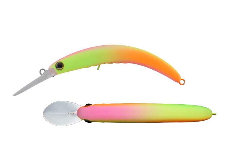 Timon Jackall Pepino MR Forellen Wobbler, farbiger Area Trout Köder, zum Angeln auf Forellen, detailreiche Oberfläche